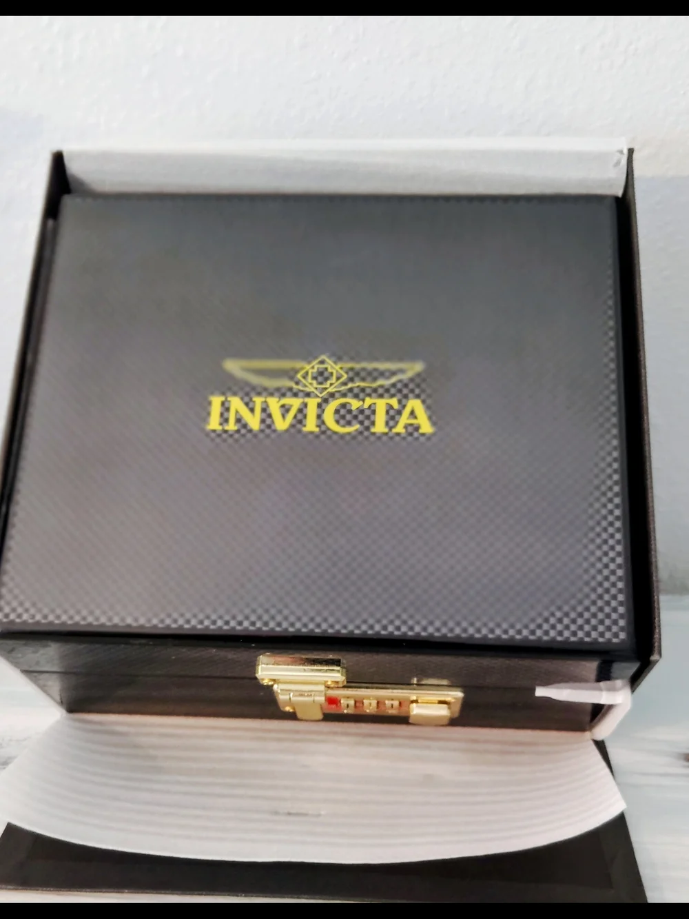 Invicta Celestial Astelis Black Stainless Steel Watch with Moon Dial
